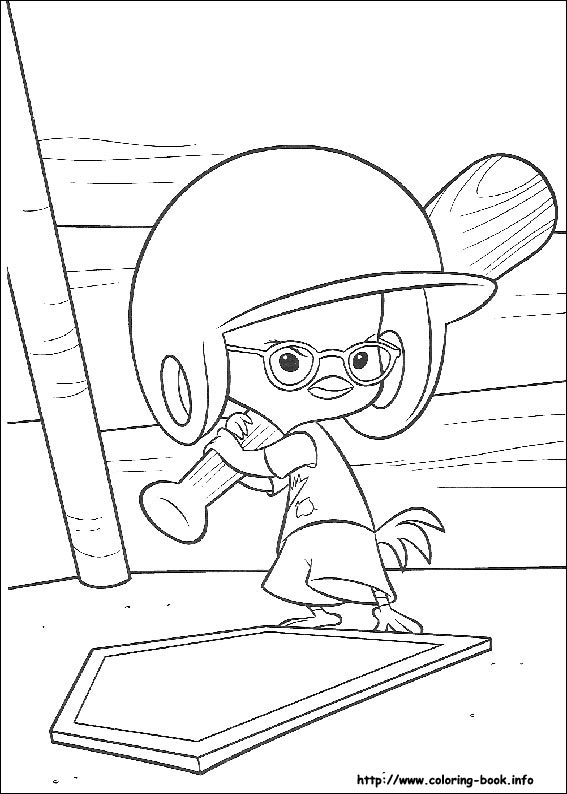 Chicken Little coloring picture